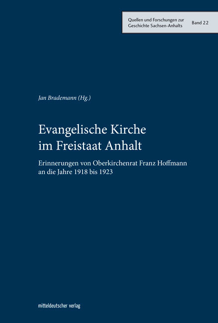 Evangelische Kirche im Freistaat Anhalt - 