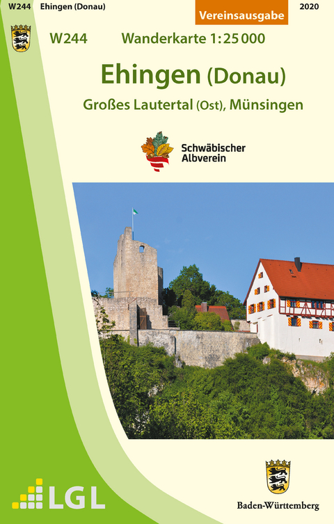 W244 Ehingen (Donau) - Gro&szlig;es Lautertal (Ost), M&uuml;nsingen