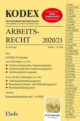 KODEX Arbeitsrecht 2020/21