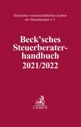 Beck'sches Steuerberater-Handbuch 2021/2022 - Pelka, Jürgen; Petersen, Karl