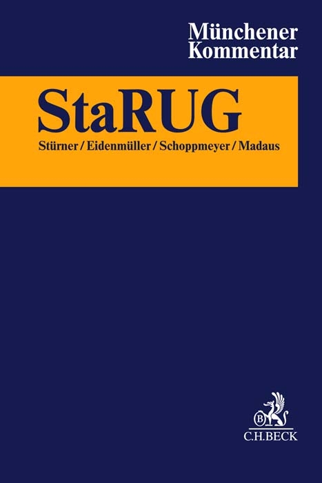 M&uuml;nchener Kommentar zur Insolvenzordnung Bd. 5: StaRUG, &sect;&sect; 1-101 - 
