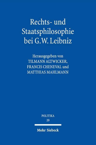 Rechts- und Staatsphilosophie bei G.W. Leibniz
