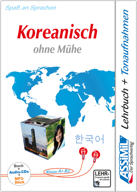 ASSiMiL Koreanisch ohne M&uuml;he - Audio-Plus-Sprachkurs - Niveau A1-B2