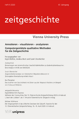 Annotieren &ndash; visualisieren &ndash; analysieren - 
