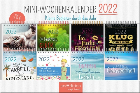 Display Miniwochenkalender 2022