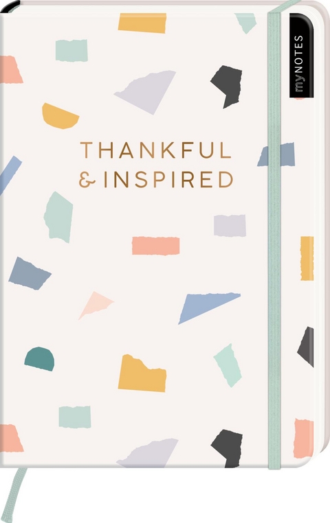 myNOTES Notizbuch A5: Thankful & inspired