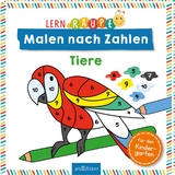 Lernraupe &ndash; Malen nach Zahlen &ndash; Tiere