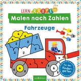 Lernraupe &ndash; Malen nach Zahlen &ndash; Fahrzeuge
