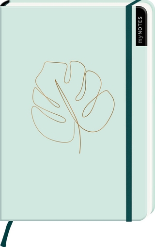 myNOTES Notizbuch A5: Monstera