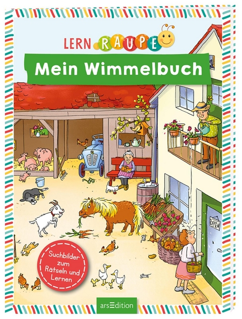 Lernraupe &ndash; Mein Wimmelbuch
