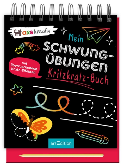 Mein Schwung&uuml;bungen-Kritzkratz-Buch