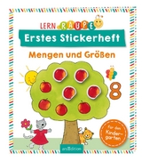 Lernraupe &ndash; Erstes Stickerheft &ndash; Mengen und Gr&ouml;&szlig;en