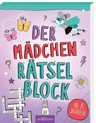 Der Mädchen-Rätselblock