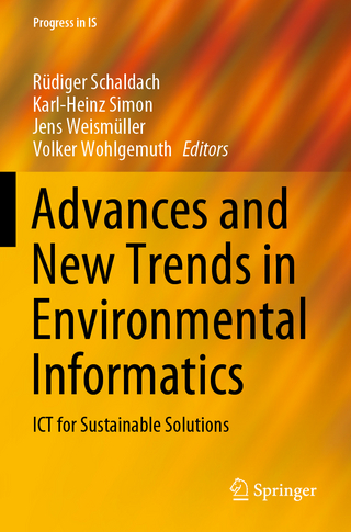 Advances and New Trends in Environmental Informatics