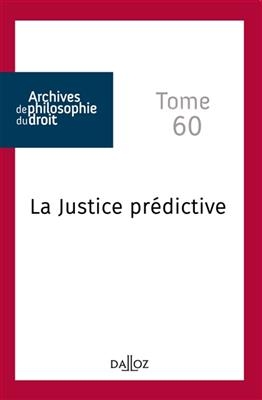 La justice prédictive