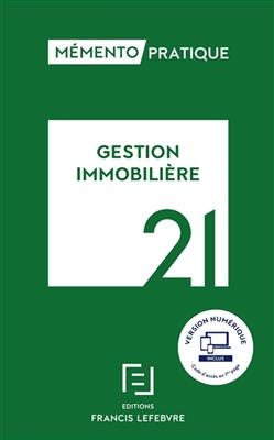 Gestion immobilière 2021