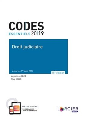 Droit judiciaire 2019