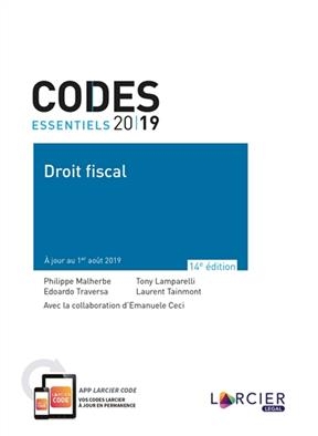 Droit fiscal 2019 - Tony Lamparelli, Philippe Malherbe,  TAINMONT