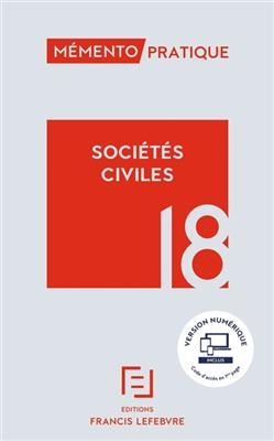 Soci&eacute;t&eacute;s civiles 2018