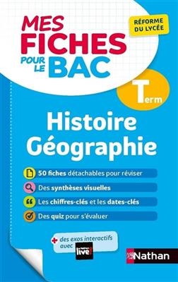 Histoire g&eacute;ographie terminale : r&eacute;forme du lyc&eacute;e