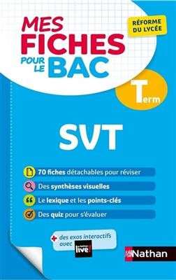 SVT terminale S : enseignement de sp&eacute;cialit&eacute; : r&eacute;forme du lyc&eacute;e