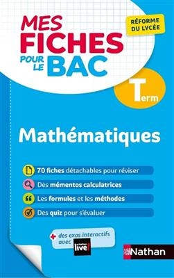 Math&eacute;matiques terminale : r&eacute;forme du lyc&eacute;e