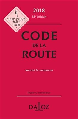 Code de la route 2018