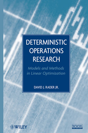 Deterministic Operations Research - David J. Rader