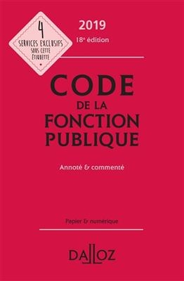 Code de la fonction publique 2019
