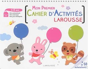 Mon Premier Cahier D'Activites Larousse 3-4 ANS