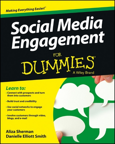 Social Media Engagement For Dummies - Aliza Sherman, Danielle Elliott Smith