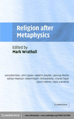 Religion after Metaphysics - 