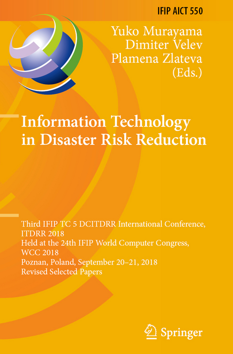 Information Technology in Disaster Risk Reduction - 