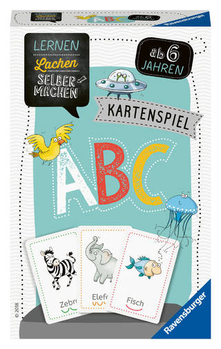 Lernen Lachen Selbermachen: Kartenspiel ABC - Kartenspiel ab 6 Jahre