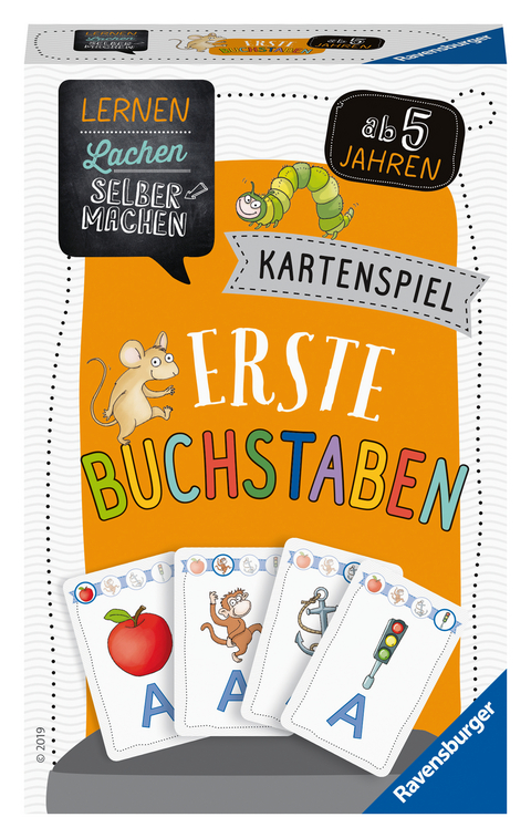 Lernen Lachen Selbermachen: Erste Buchstaben - Kartenspiel ab 5 Jahre - Sybille Siegmund