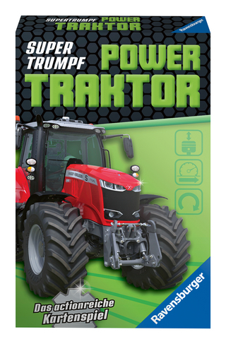 Supertrumpf Power Traktor - Kartenspiel ab 7 Jahre