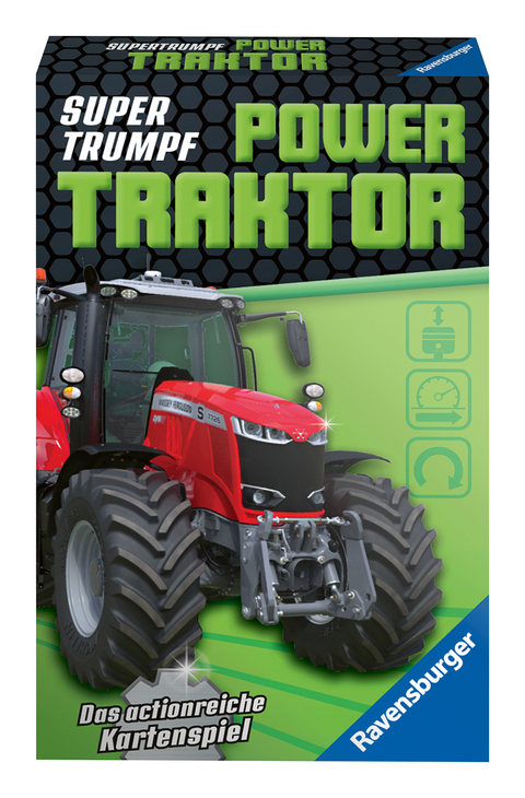Supertrumpf Power Traktor - Kartenspiel ab 7 Jahre