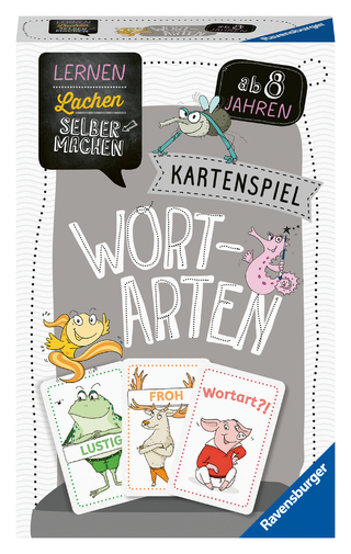 Lernen Lachen Selbermachen: Wortarten - Kartenspiel ab 8 Jahre