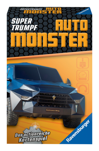 Supertrumpf Auto Monster - Kartenspiel ab 7 Jahre