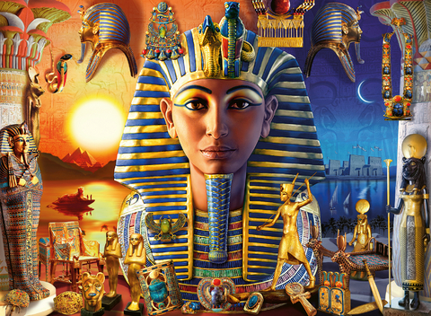 Ravensburger Kinderpuzzle - 12953 Im Alten &Auml;gypten - Pharao-Puzzle f&uuml;r Kinder ab 9 Jahren, mit 300 Teilen im XXL-Format