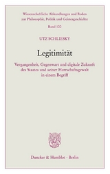 Legitimit&auml;t. - Utz Schliesky