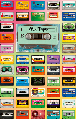 Ravensburger Puzzle Moment 12962 Mix Tape - 200 Teile Puzzle für Erwachsene und Kinder ab 8 Jahren