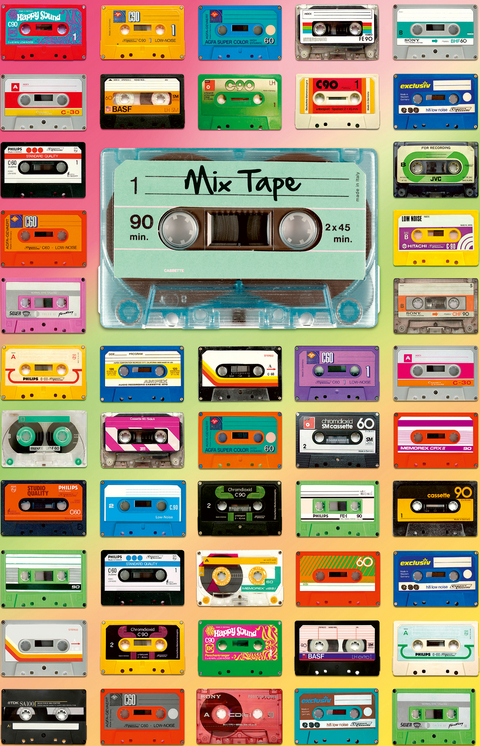 Ravensburger Puzzle Moment 12962 Mix Tape - 200 Teile Puzzle f&uuml;r Erwachsene und Kinder ab 8 Jahren