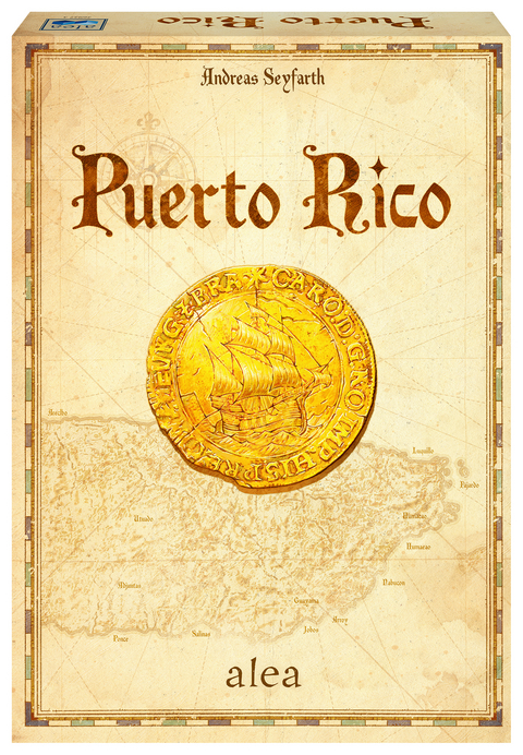 Ravensburger 26927 - Puerto Rico, Strategiespiel f&uuml;r 2-5 Spieler ab 12 Jahren, alea Spiel, Spielereihe - Andreas Seyfarth