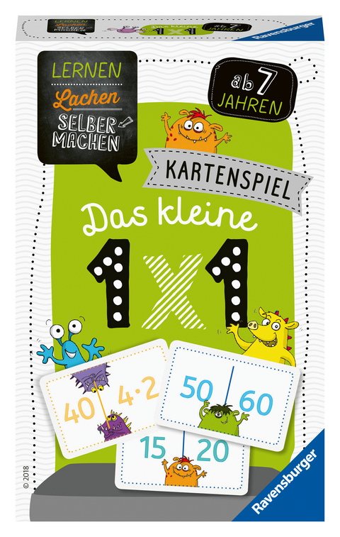 Lernen Lachen Selbermachen: Kartenspiel Das kleine 1 x 1 - Kartenspiel ab 7 Jahre - Elke Spitznagel