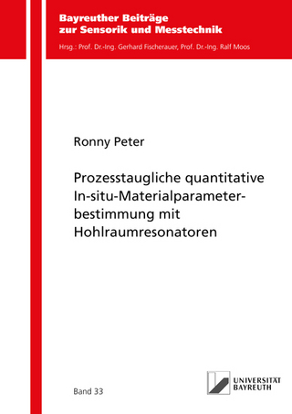 Prozesstaugliche quantitative In-situ-Materialparameterbestimmung mit Hohlraumresonatoren