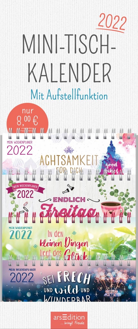 Display Mini-Tischkalender 2022