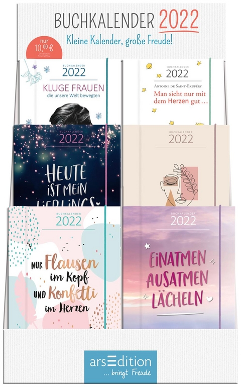 Display Buchkalender 2022