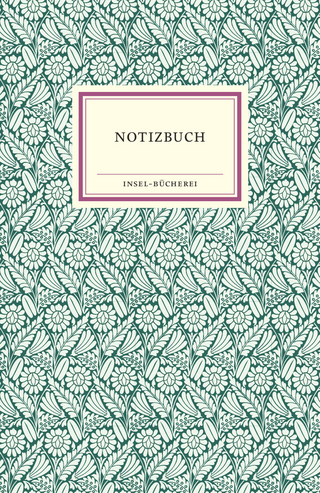 Notizbuch Insel-Bücherei »Blumendekor waldgrün«