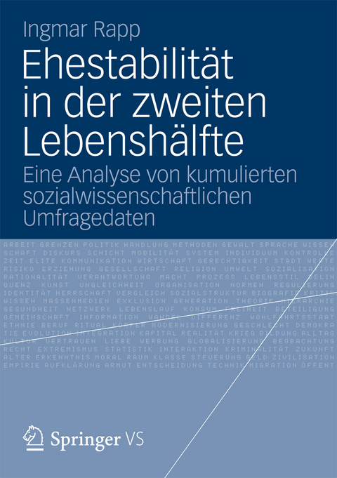 Ehestabilit&auml;t in der zweiten Lebensh&auml;lfte - Ingmar Rapp